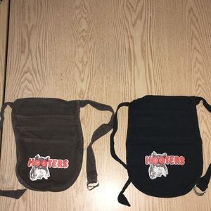 Hooters Girl Worn Vintage Uniform Money Pouches